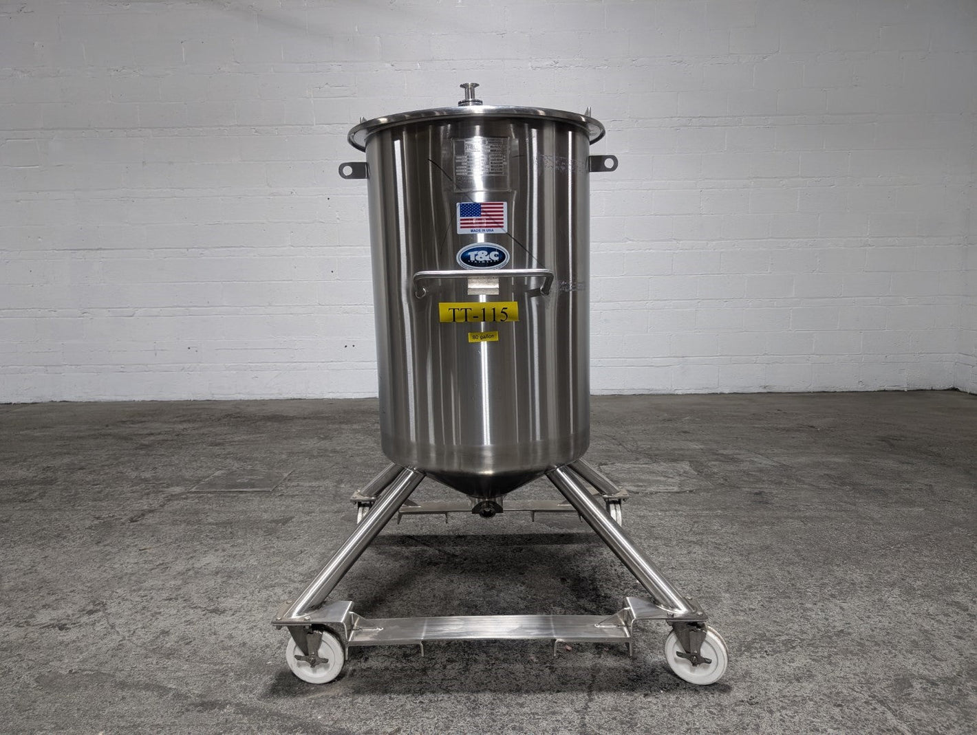 Stainless steel tank