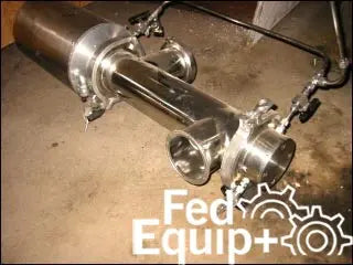 4" All-Fill Auger Feeder, 0.25 HP, 316l S/S