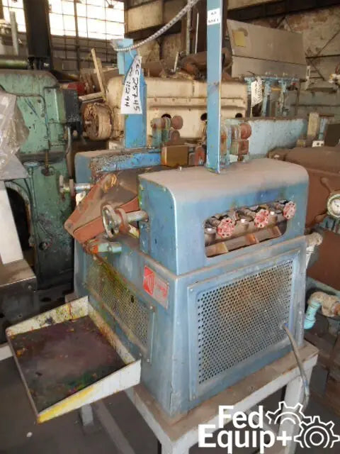 4" x 8" Keith Three Roll Mill