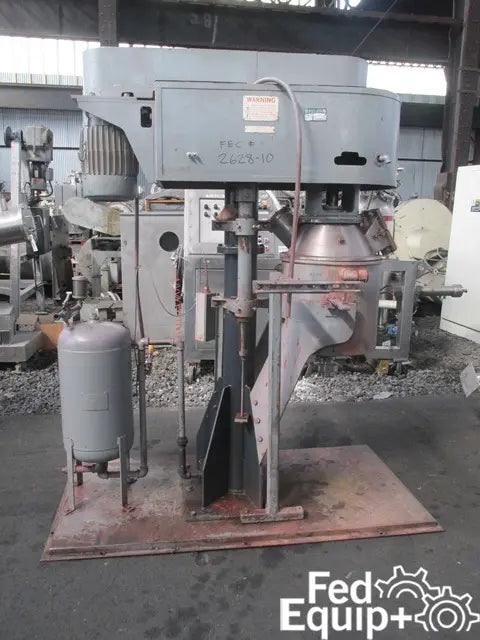 7.5 HP Hockmeyer Dual Shaft Disperser, Model S-HCSM-7.5, S/S