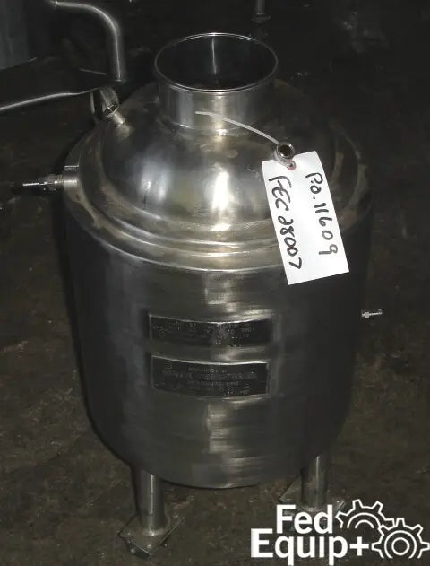 5 Gal Buckeye Fab Reactor, S/S, 50/150#