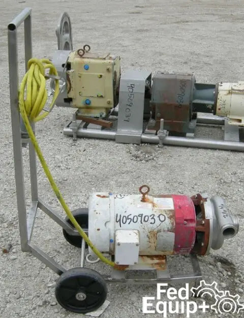 2.5" x 2" Ampco Centrifugal Pump, 316 S/S, 10 HP