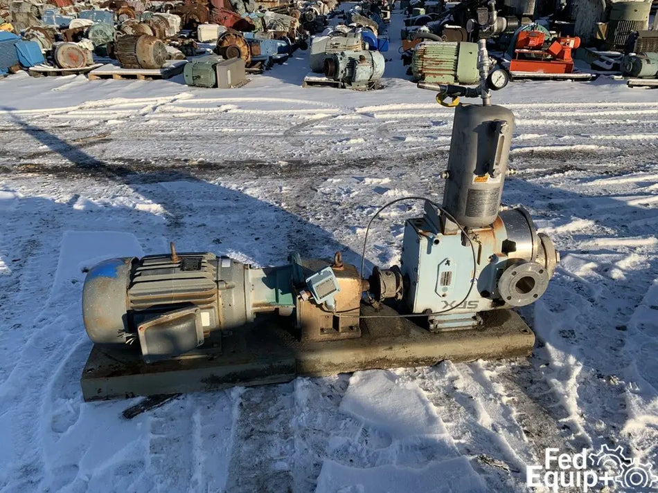 3" Waukesha Rotary Lobe Pump, S/S