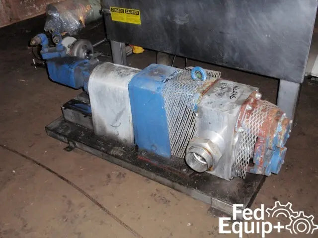 4" Albin Rotary Lobe Pump, S/S