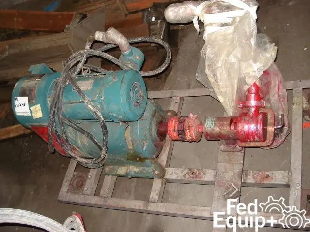 1.5" Jabsco Purflo Pump, S/S, 2 HP