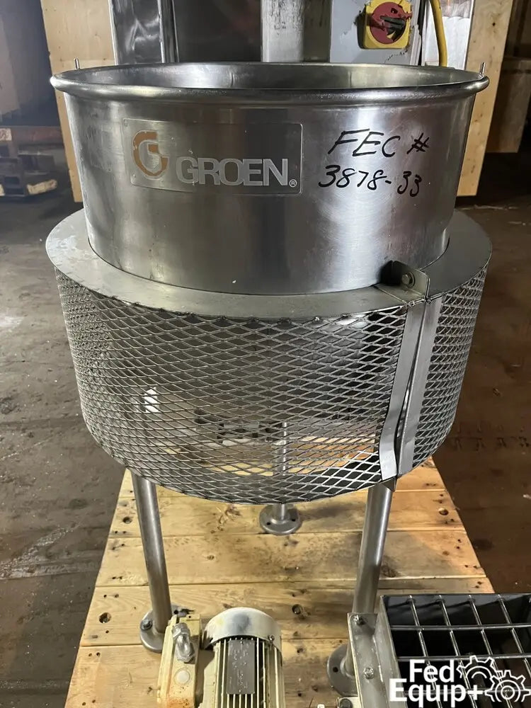 20 Gal Groen Kettle, Model N-20, 316 S/S, 125#