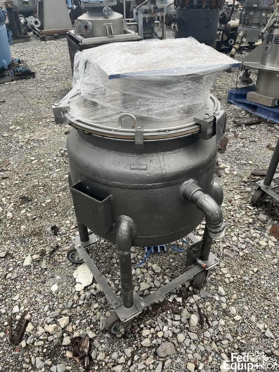 20 Gal Pfaudler Glass Lined Reactor Body, 25/115#