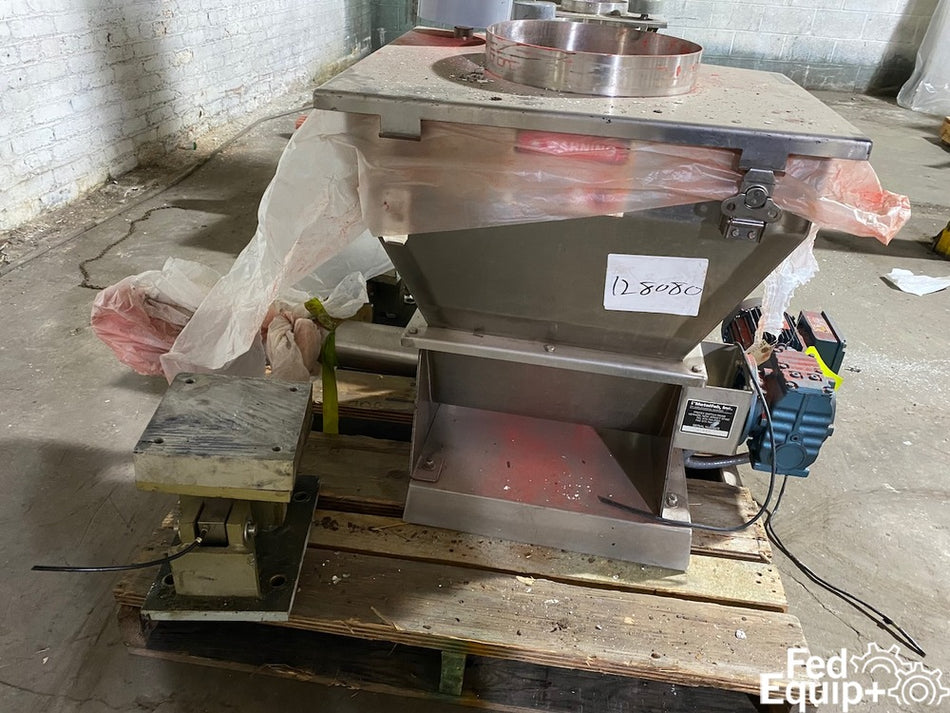 3" MetalFab Loss In Weight Feeder, Model BWP3-KE00, S/S