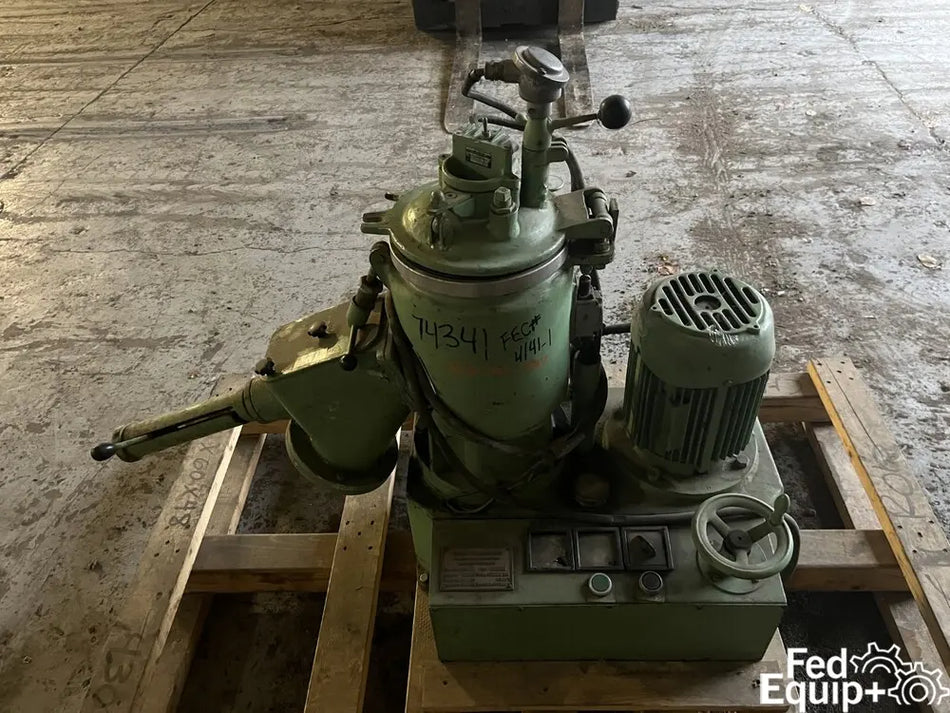 8 Liter Papenmeier High Intensity Mixer, Model TGAHK8, 3 KW