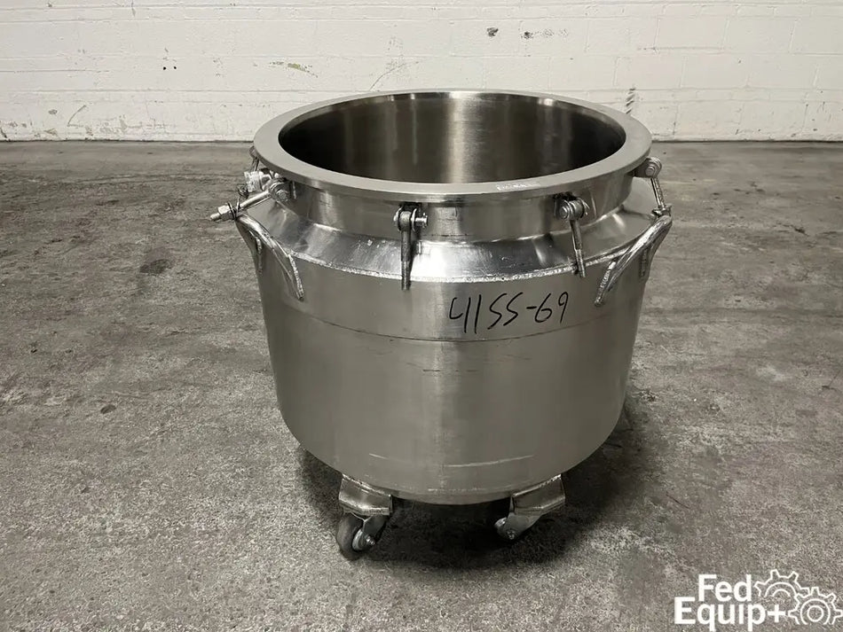 40 Gal Ross Mixer Mixing Can, S/S