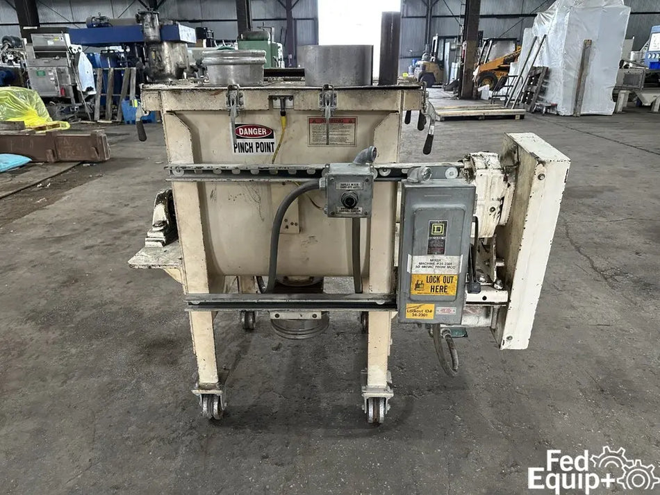 4 Cu Ft Kelly Duplex Paddle Blender, C/S, Model 192 HM