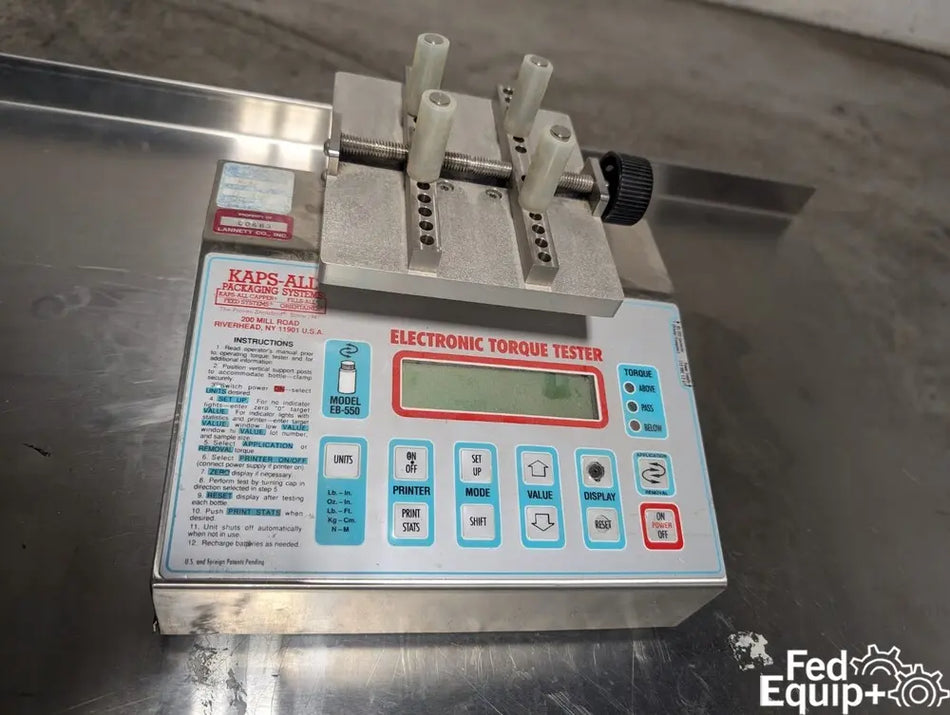 Kaps All Electronic Torque Tester Model EB-550