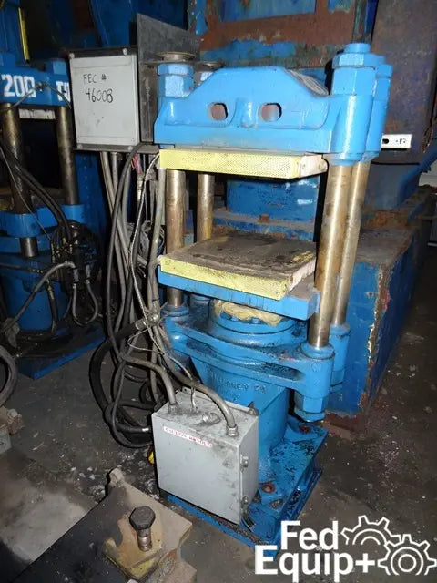 62.8 Ton FH Maloney 4 Post Molding Press, 16" x 16"