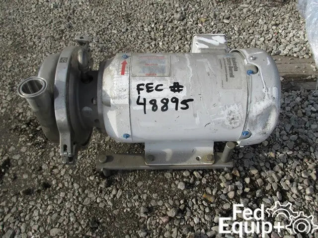 2" x 1.5" Waukesha Cherry Burrell Centrifugal Pump, S/S, 5 HP